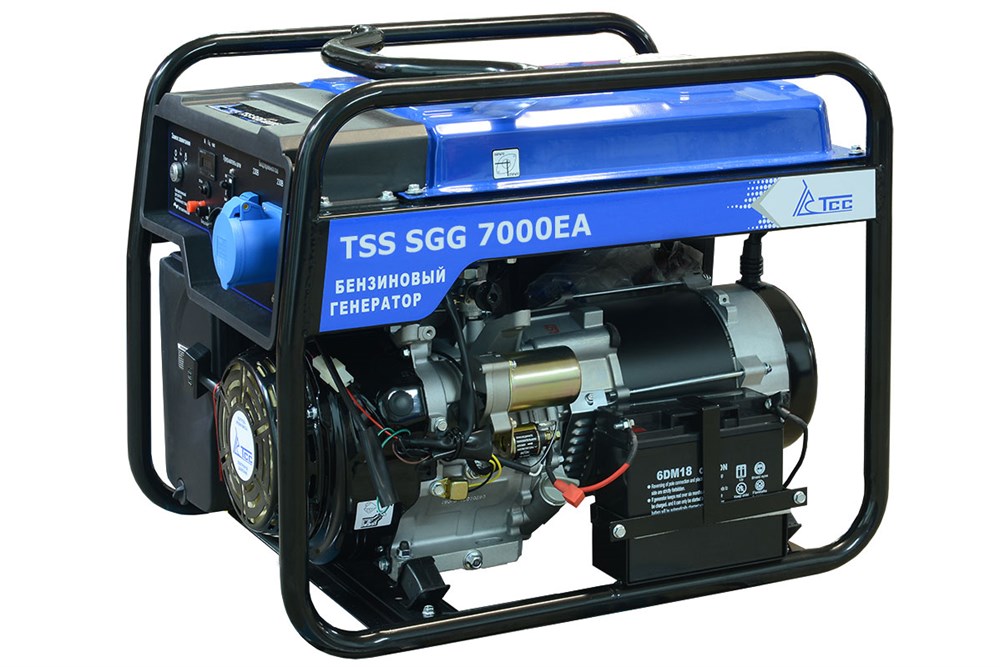 Фото 10 - Бензогенератор TSS SGG 7000EA.