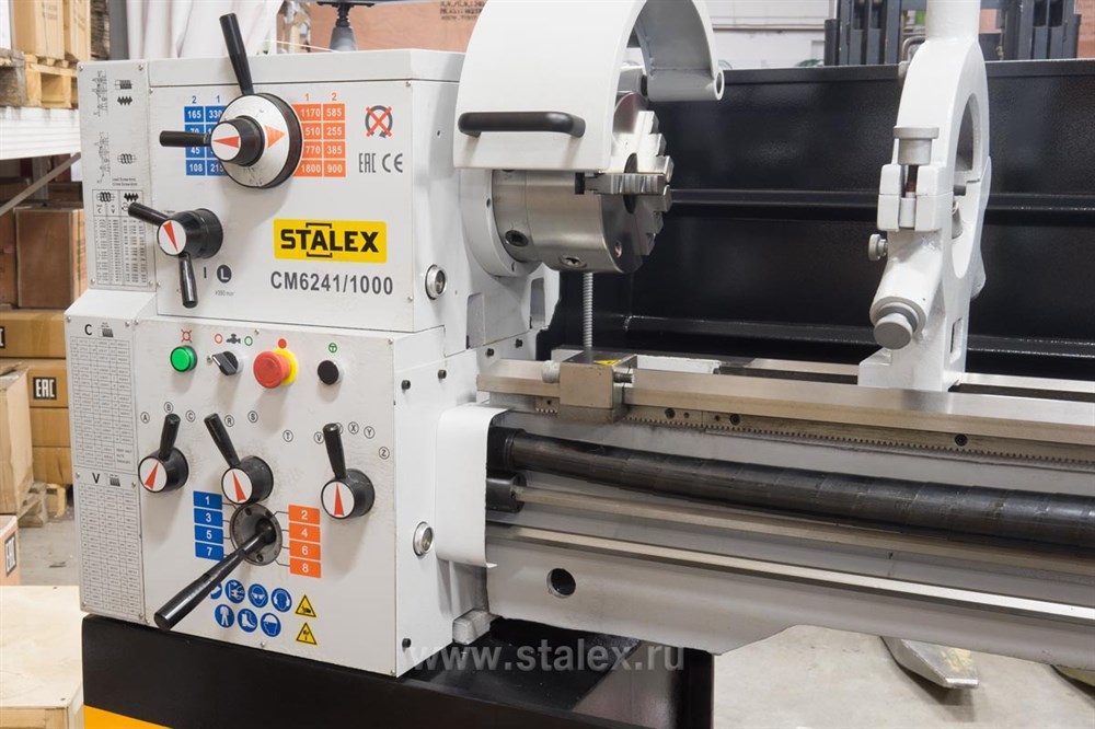Фото 54 - Токарно-винторезный станок STALEX CM6241/1000.
