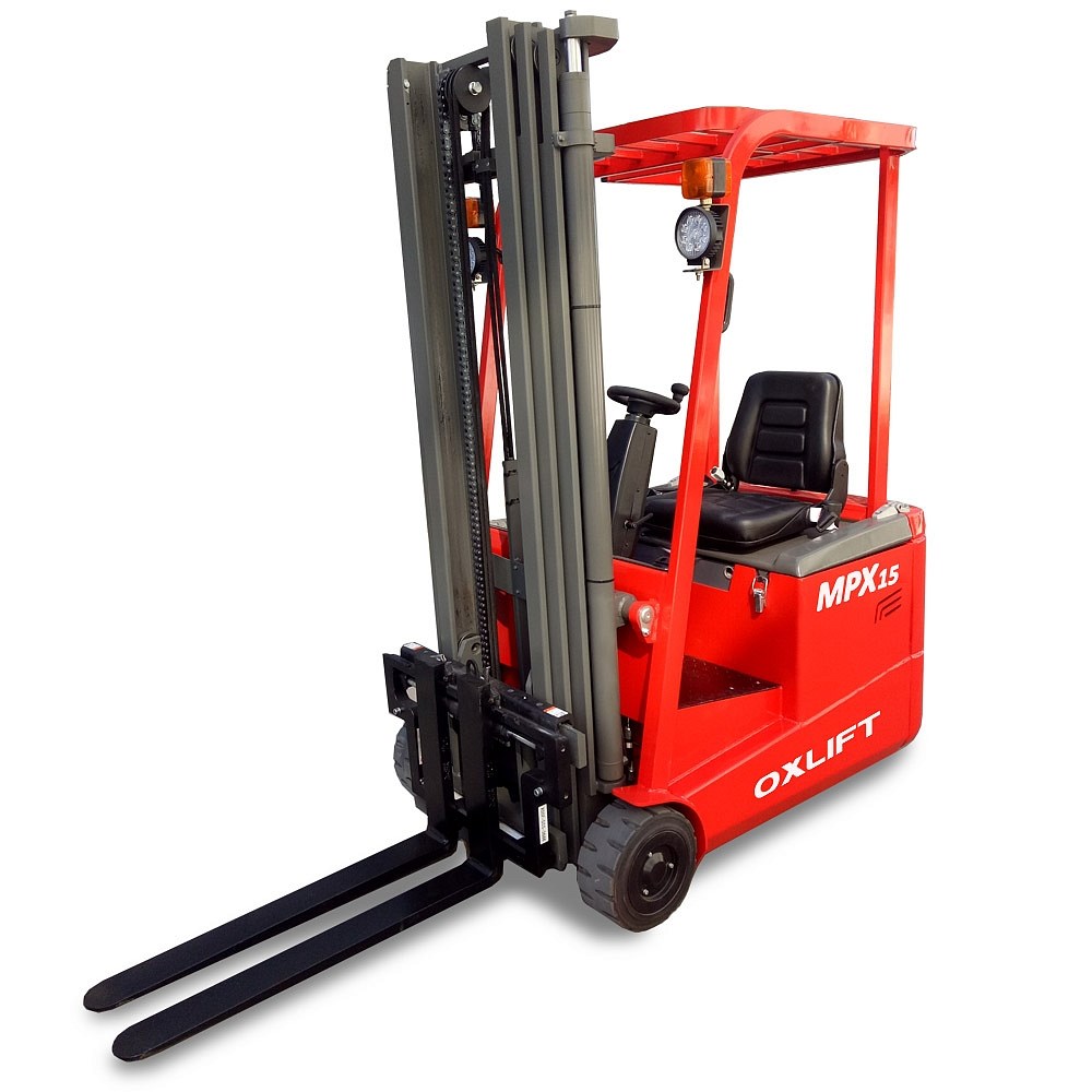 Фото 36 - Мини Электропогрузчик OXLIFT MPX15 h3 3500 мм с боковым смещением каретки.