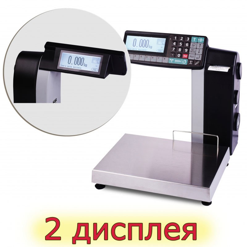 Фото 24 - Весы с печатью этикеток MK-15.2-R2P10-1 (с подмотчиком).
