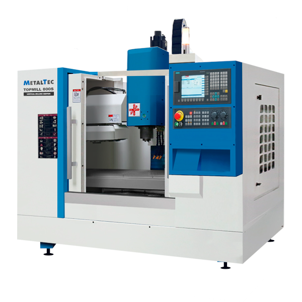 Фото 30 - MetalTec TOPMILL 800S  (подготовка под 4-ось) Вертикальный обрабатывающий центр с ЧПУ.