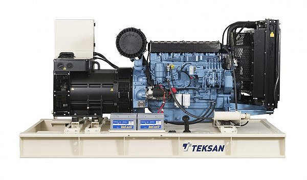 TJ540BD5L дизельный генератор Teksan 394 кВт Открытая на двигателе BAUDOUIN / 6M26G550/5